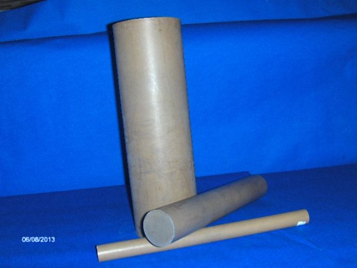 BARRA REDONDA DE PTFE CON BRONCE